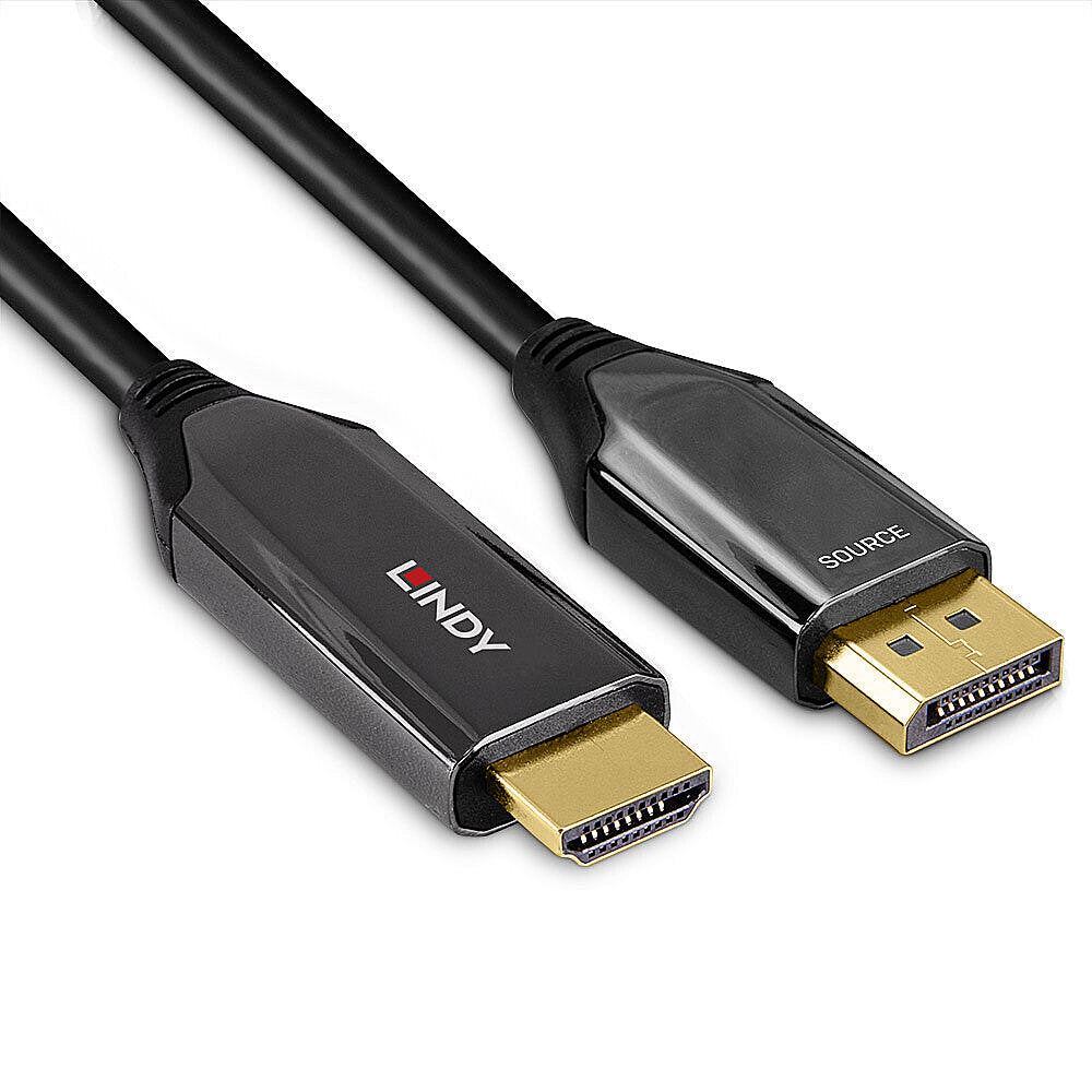 Lindy DisplayPort auf HDMI Adapter, DP 1.4, 1 m