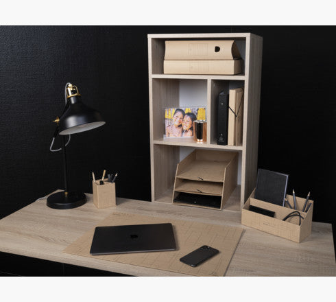 Exacompta Schreibunterlage Eterneco – Geometrie – 585 × 385 mm – Karton, ohne Weichmacher