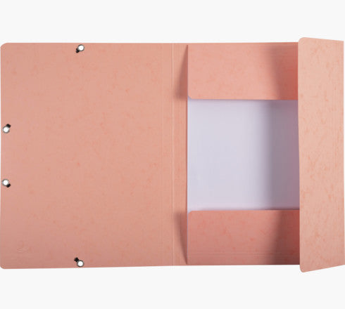 Exacompta Gummibandmappe Aquarel A4 – Karton, Violett, bis 250 Blatt