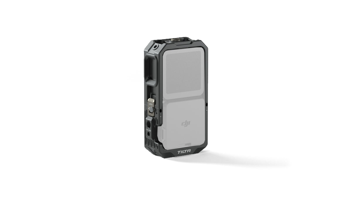 Tilta TA-T26-DCC-DG Dual-Camera-Cage – Aluminium/Edelstahl, 101,6 × 63,5 × 31,8 mm – für DJI Osmo Action 2