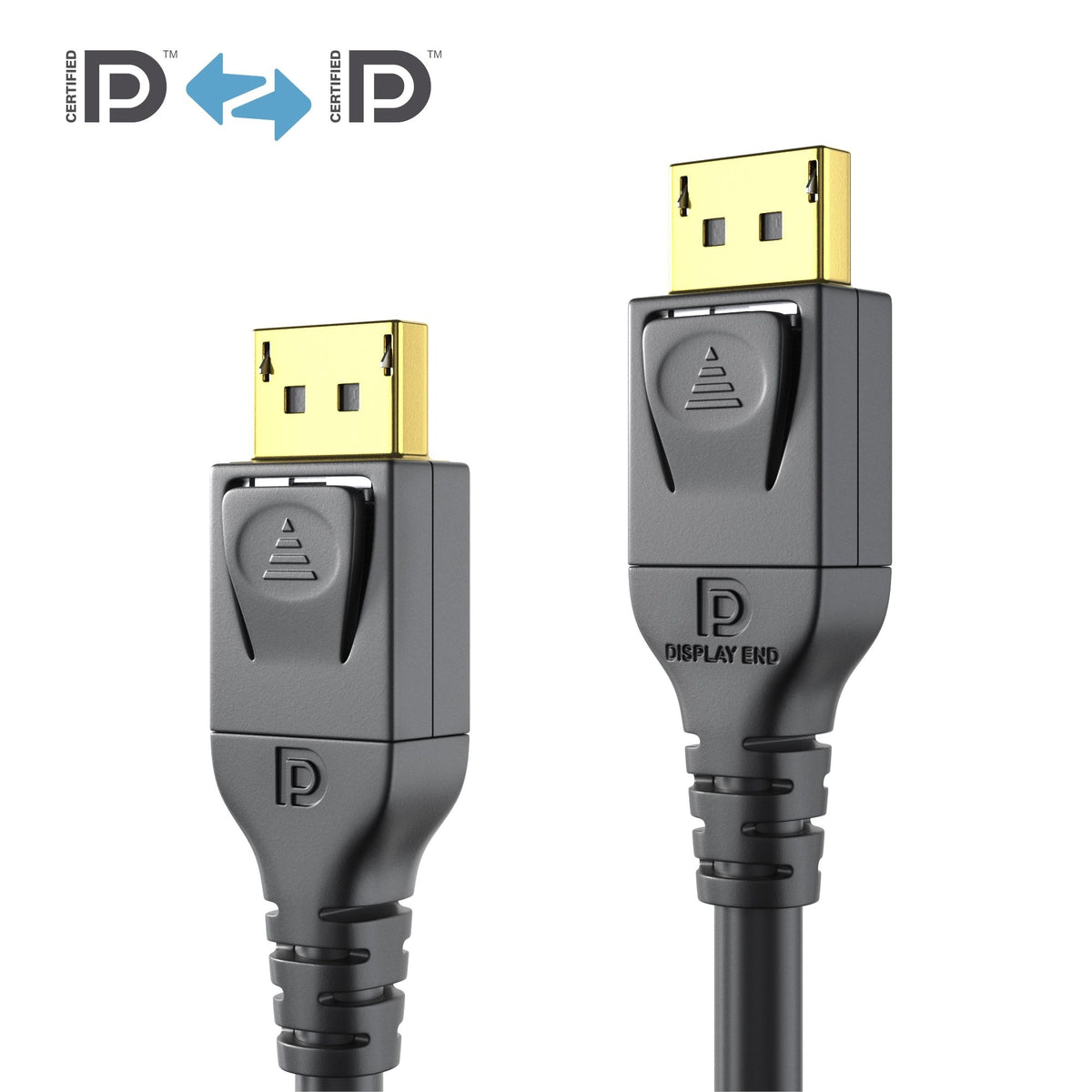 PureLink DisplayPort-zu-DisplayPort-Kabel – 15 m, DisplayPort 1.4, schwarz