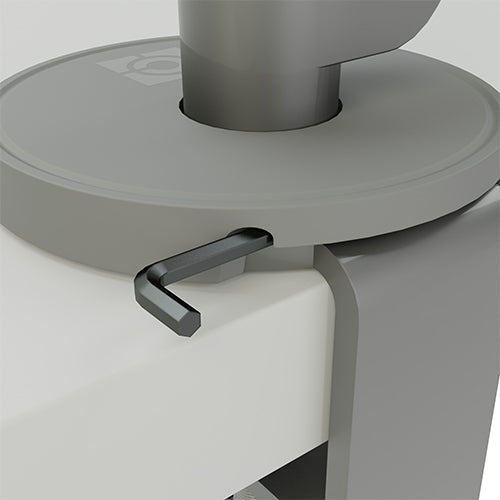 Chief DMA1S – Monitorarm Tischhalterung – bis 32" – bis 6,8 kg/Monitor – höhenverstellbar – Silber