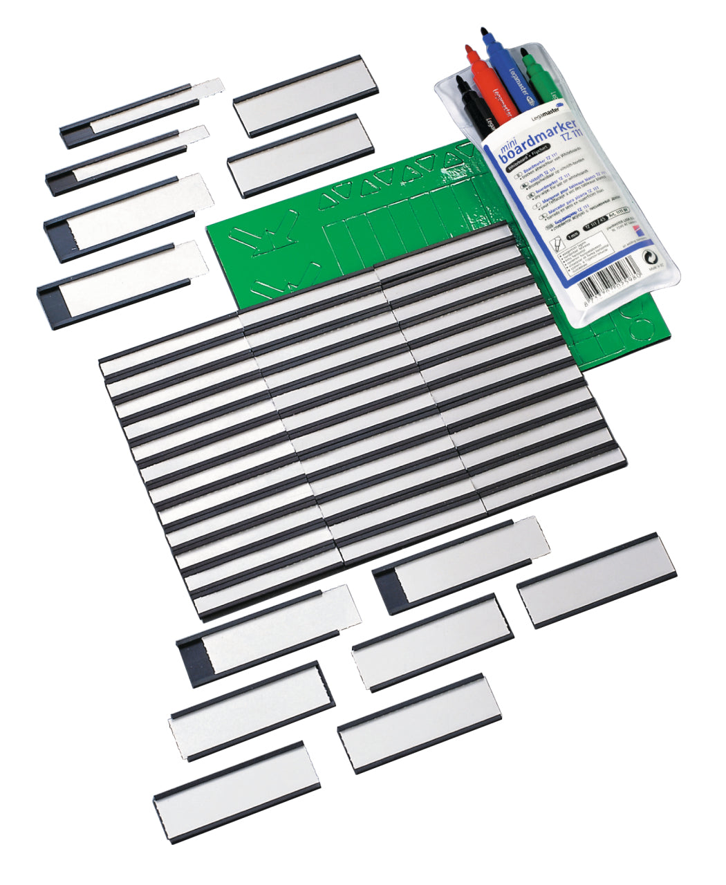 Legamaster Jahresplaner – magnetisch, trocken abwischbar – Alurahmen – 120 × 90 cm