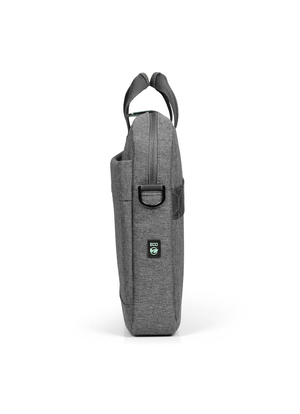 Port Designs Yosemite Eco Notebook-Tasche bis 14" – aus recycelten Materialien, mit Schultergurt – Grau