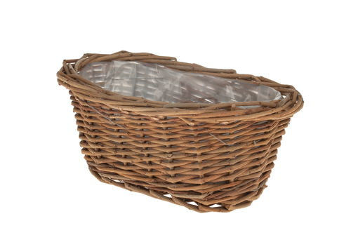 Opiflor Aufbewahrungskorb 2,08 l – Weide – Braun – 200 × 80 × 130 mm