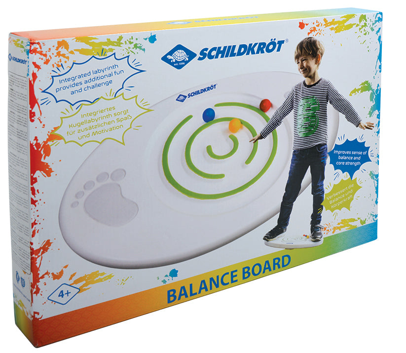 Schildkröt Funsports Balance Board – 45,0 × 30,0 cm – ab 4 J. – weiss