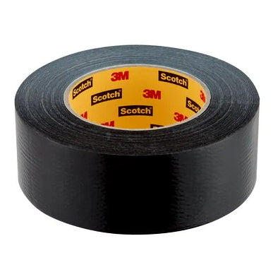 3M Scotch Universal Gewebeband – 48 mm × 50 m, schwarz, wiederablösbar