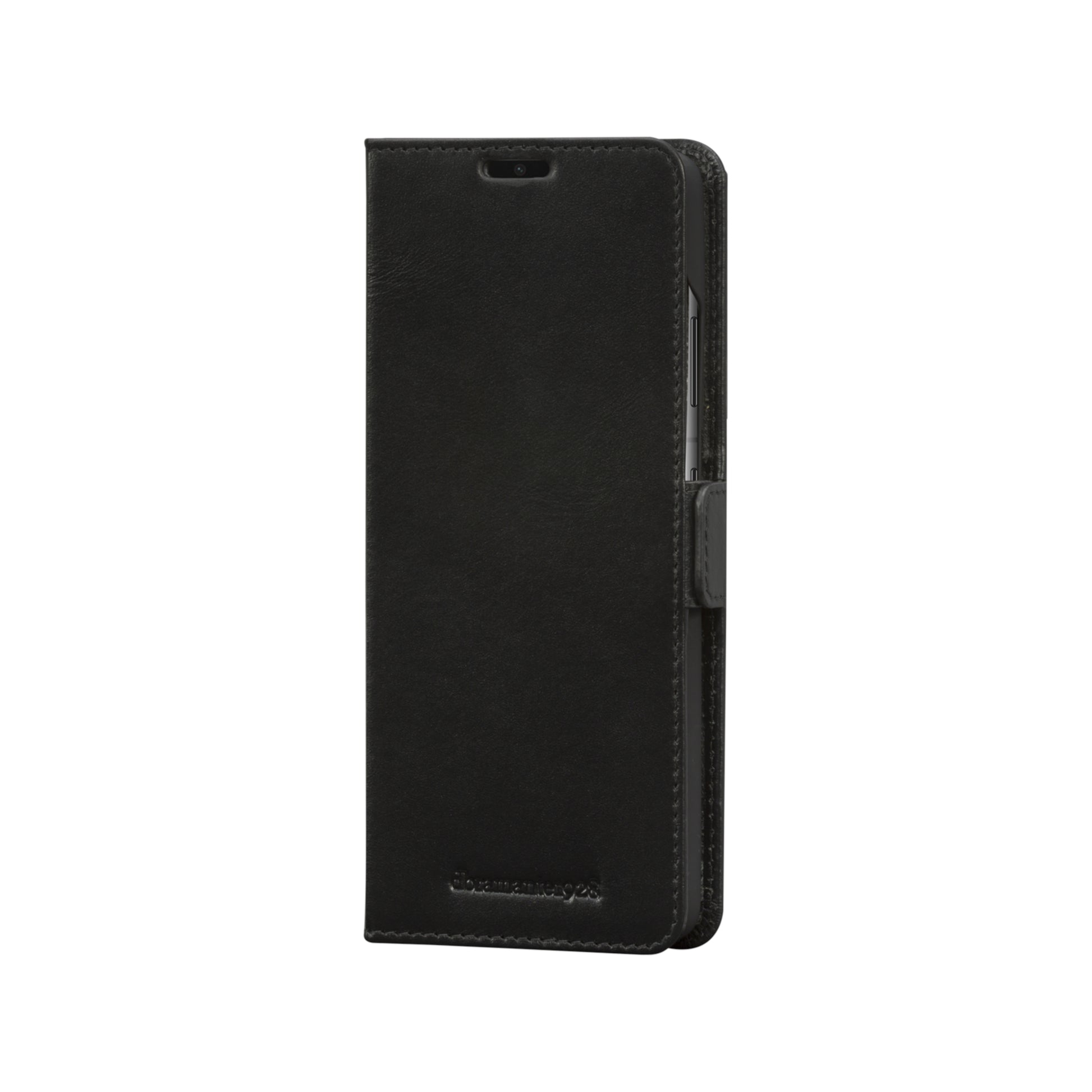 dbramante1928 Copenhagen Slim Wallethülle – für Samsung Galaxy S21 Ultra, 1 Kartenfach, Leder, Schwarz
