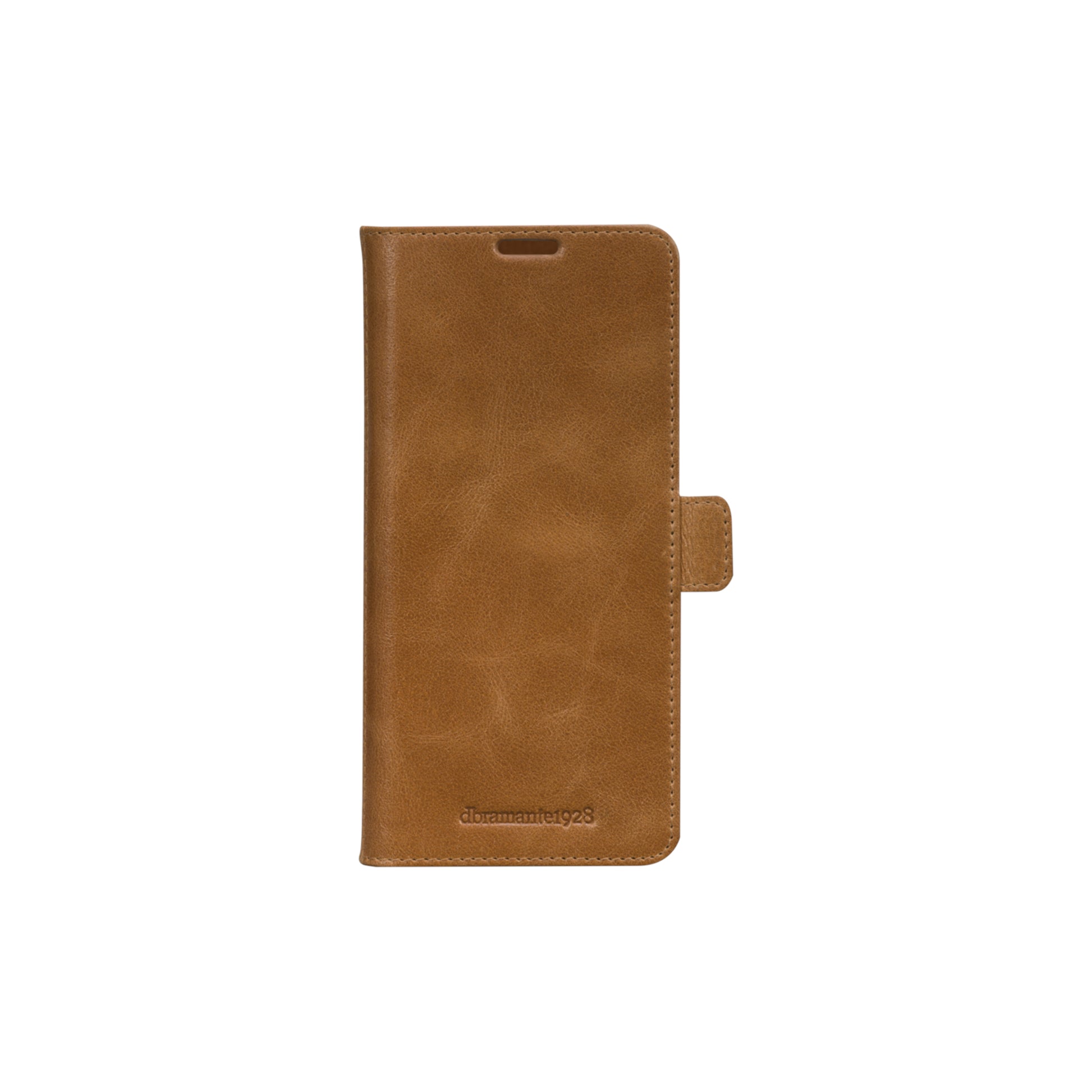 dbramante1928 Lynge Wallethülle – für Samsung Galaxy S21 Plus, 3 Kartenfächer, Leder, Braun
