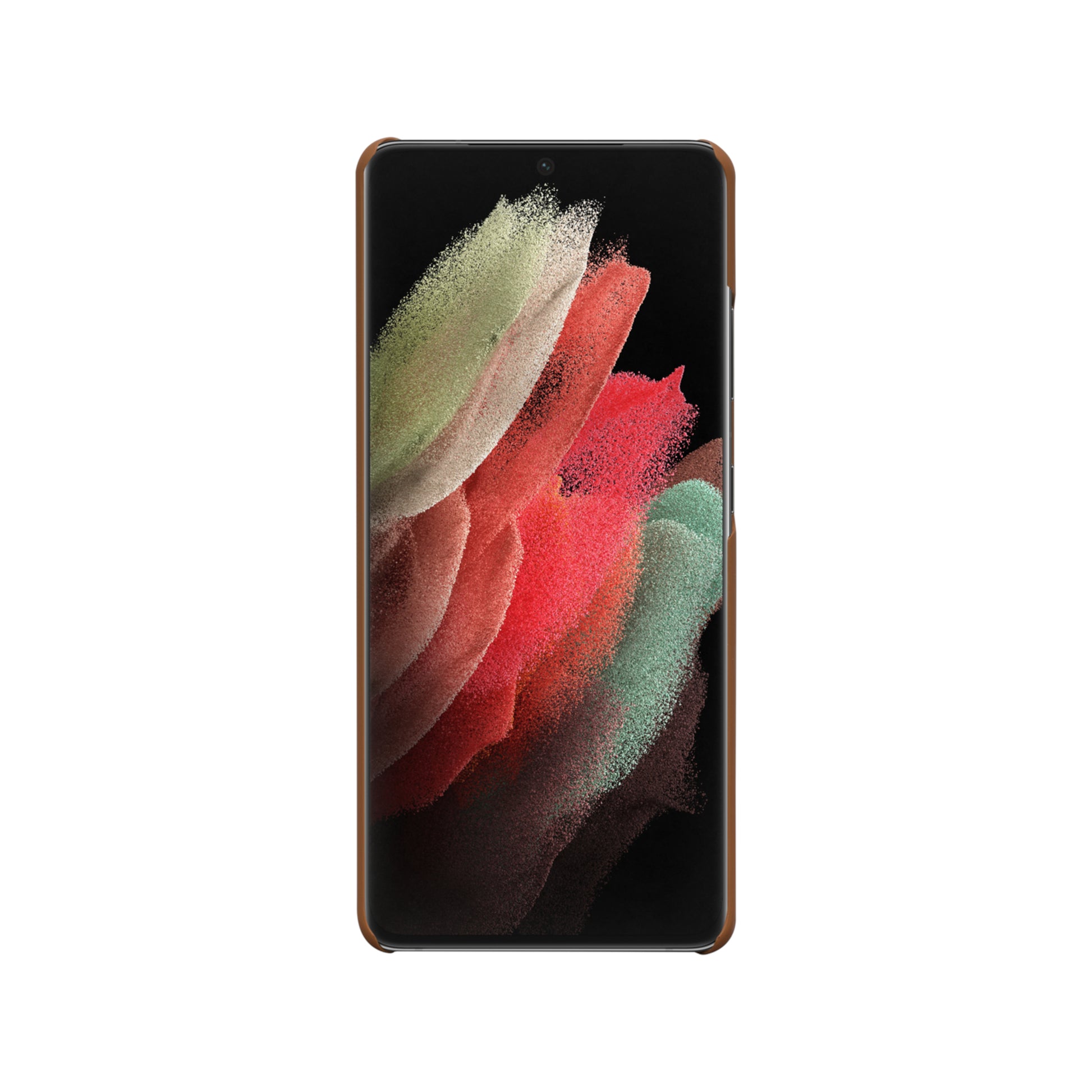 dbramante1928 Copenhagen Slim – Wallethülle – für Samsung Galaxy S21 Ultra, 1 Kartenfach, Leder, Braun