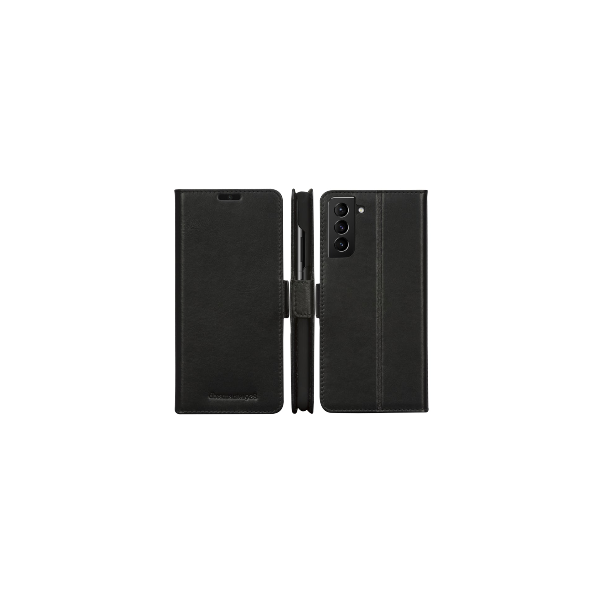 dbramante1928 Copenhagen Slim – Wallethülle – für Samsung Galaxy S21, 1 Kartenfach, Leder, Schwarz
