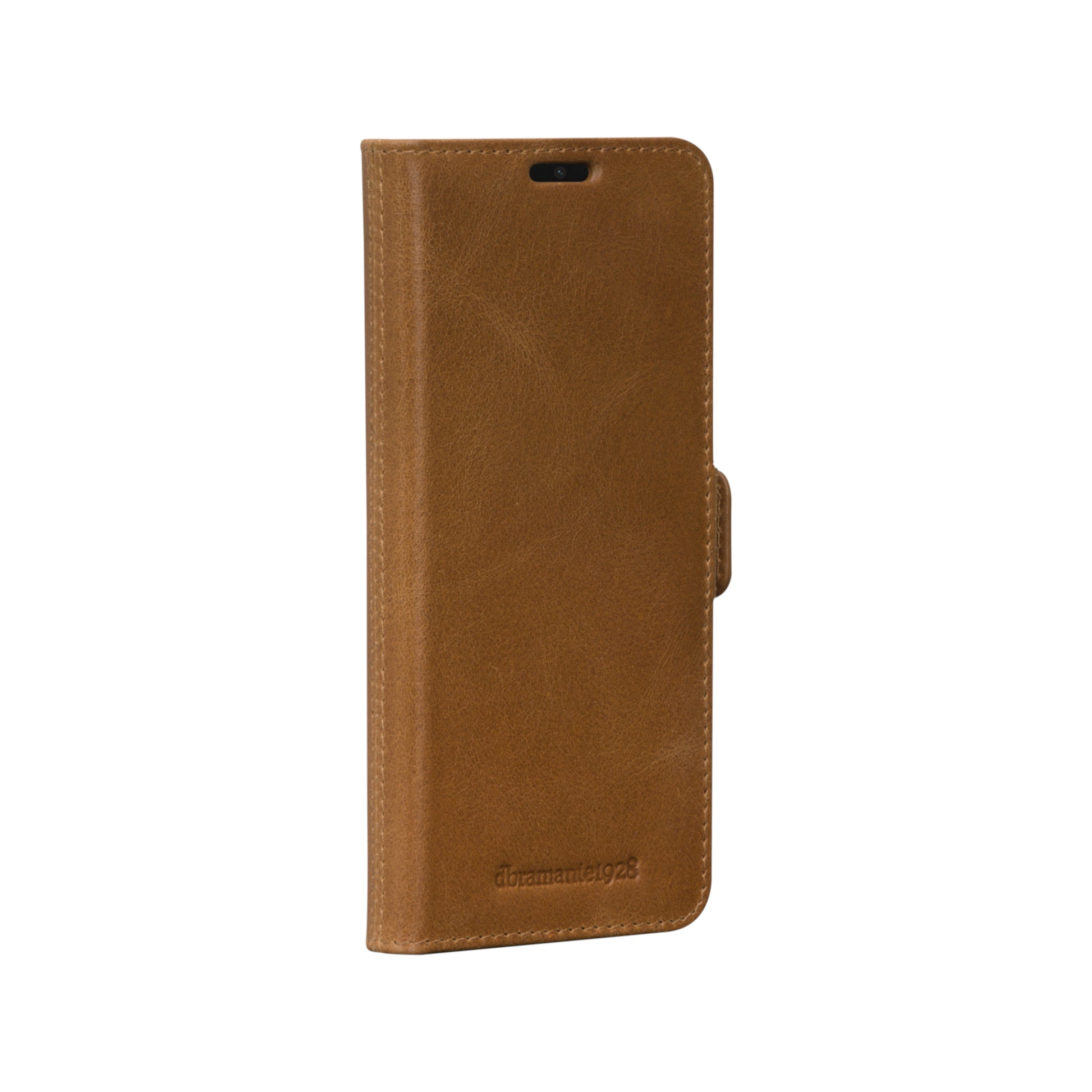 dbramante1928 Lynge Wallethülle – für Samsung Galaxy S21 Plus, 3 Kartenfächer, Leder, Braun