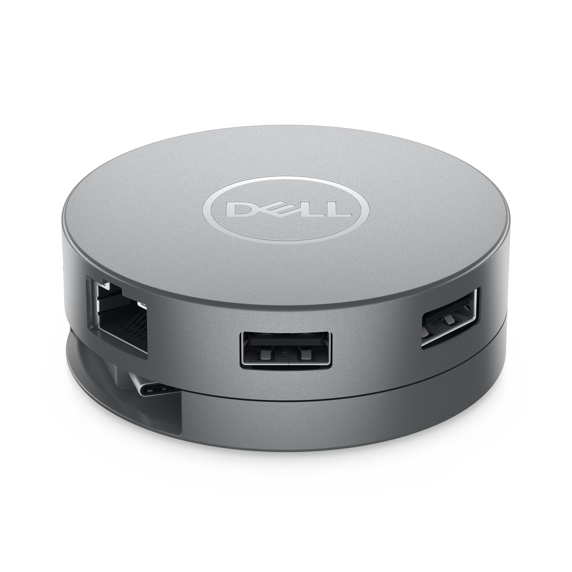 Dell DA310 Multiport-Adapter – USB-C, DP/HDMI/VGA, 2× USB-A, 90 W PD, GbE, für Windows/Mac/Linux