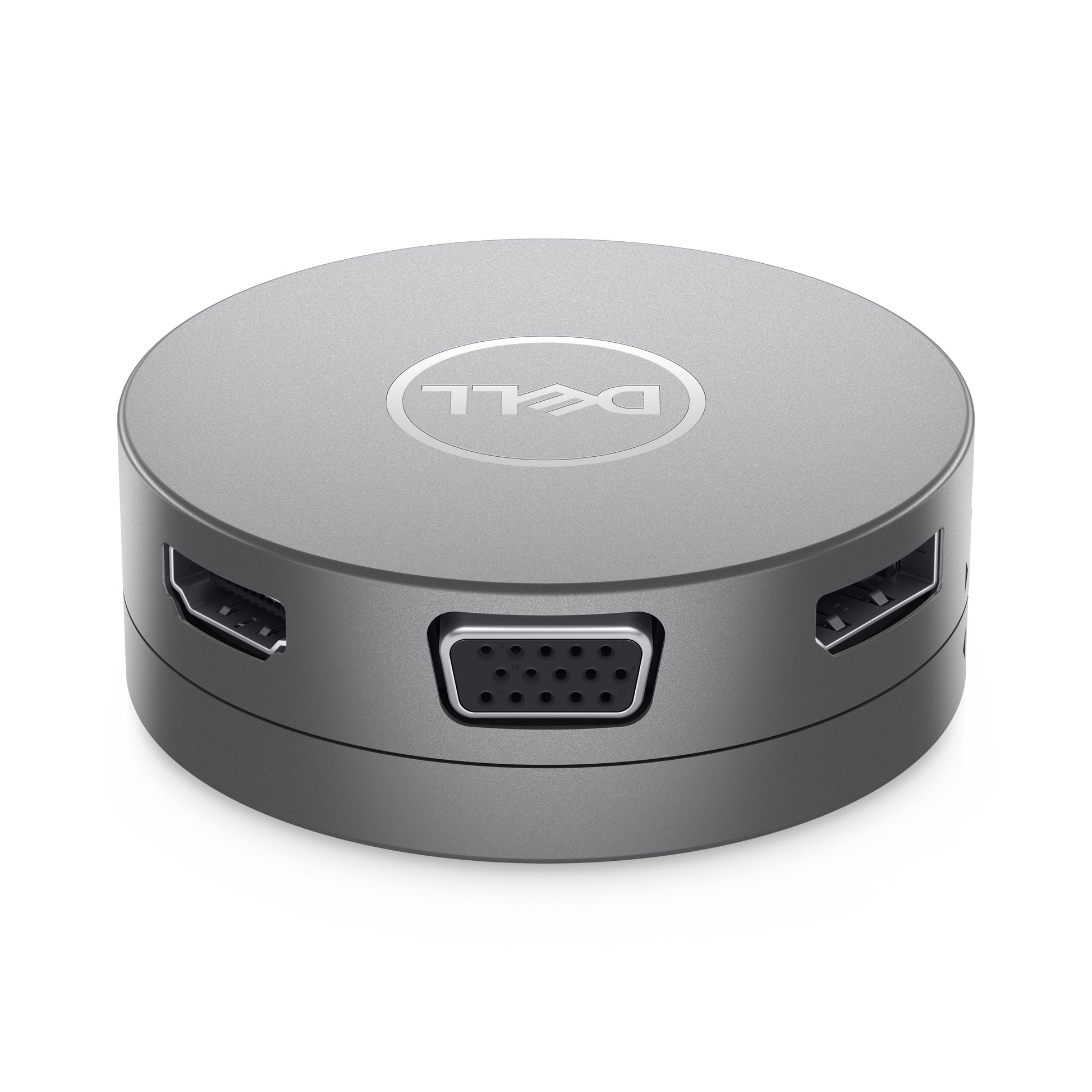 DELL DA310 Multiport-Adapter – USB-C, 1× DP, 1× HDMI, 1× VGA, 2× USB-A, 90 W PD, GbE, für Dell Latitude/XPS