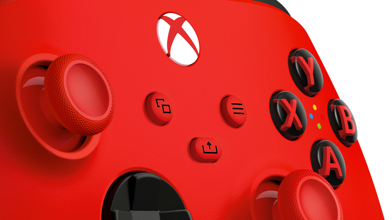 Microsoft Xbox Wireless Controller – Gamepad – RF + Bluetooth, Share-Taste, 3,5-mm-Kombi, für Xbox & PC