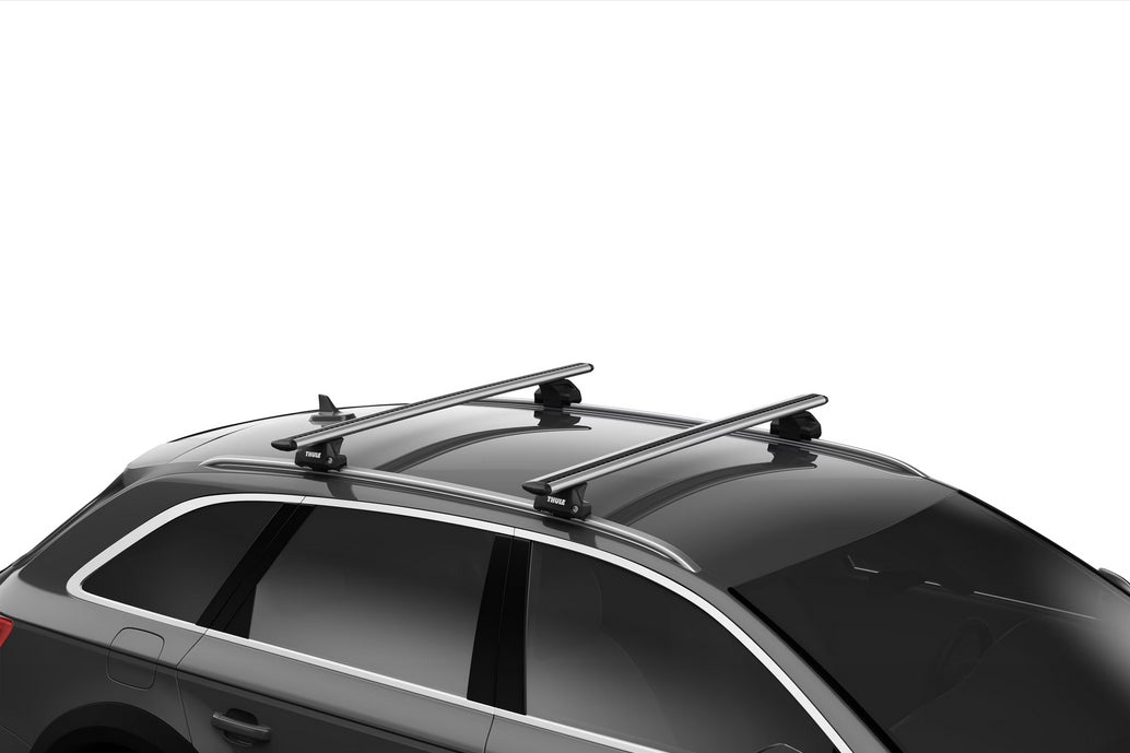 Thule Trägerfuss – abschliessbar – für WingBar Evo/WingBar Edge und andere – 75 kg – schwarz – 4 Stk.