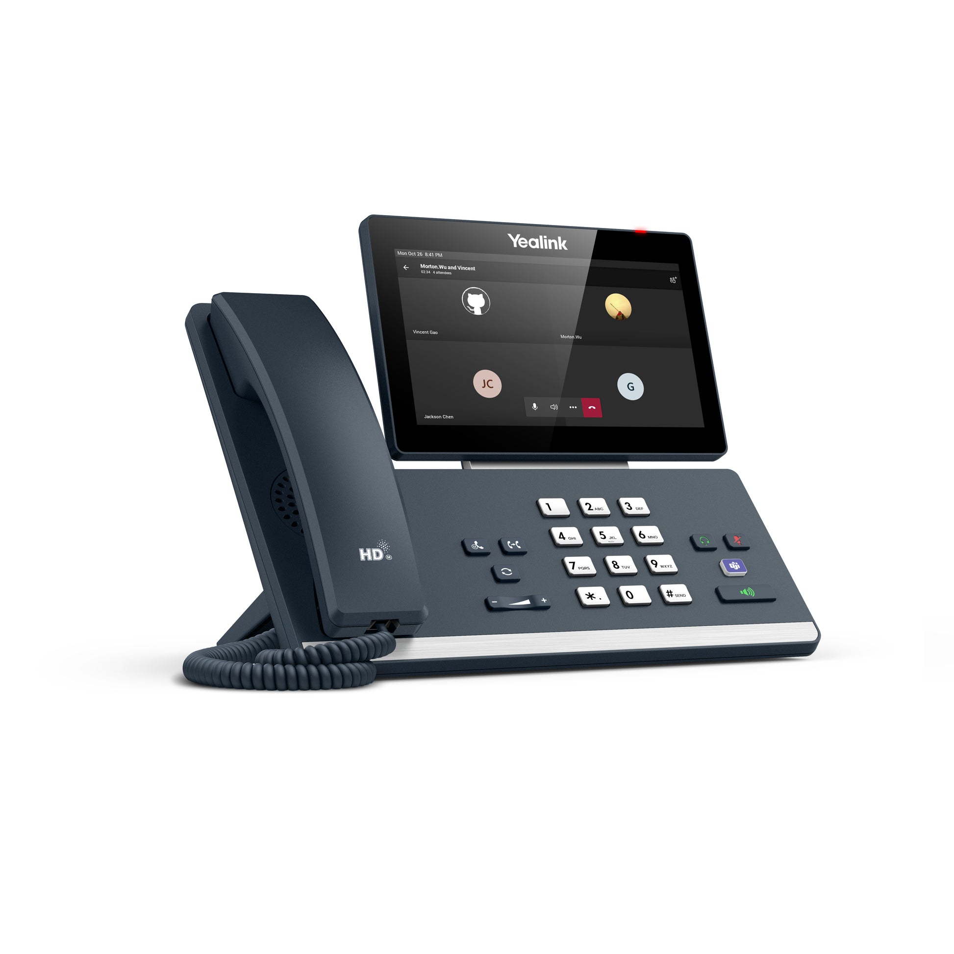 Yealink MP58 – 7" Touch-Display, für Microsoft Teams, PoE, Grau