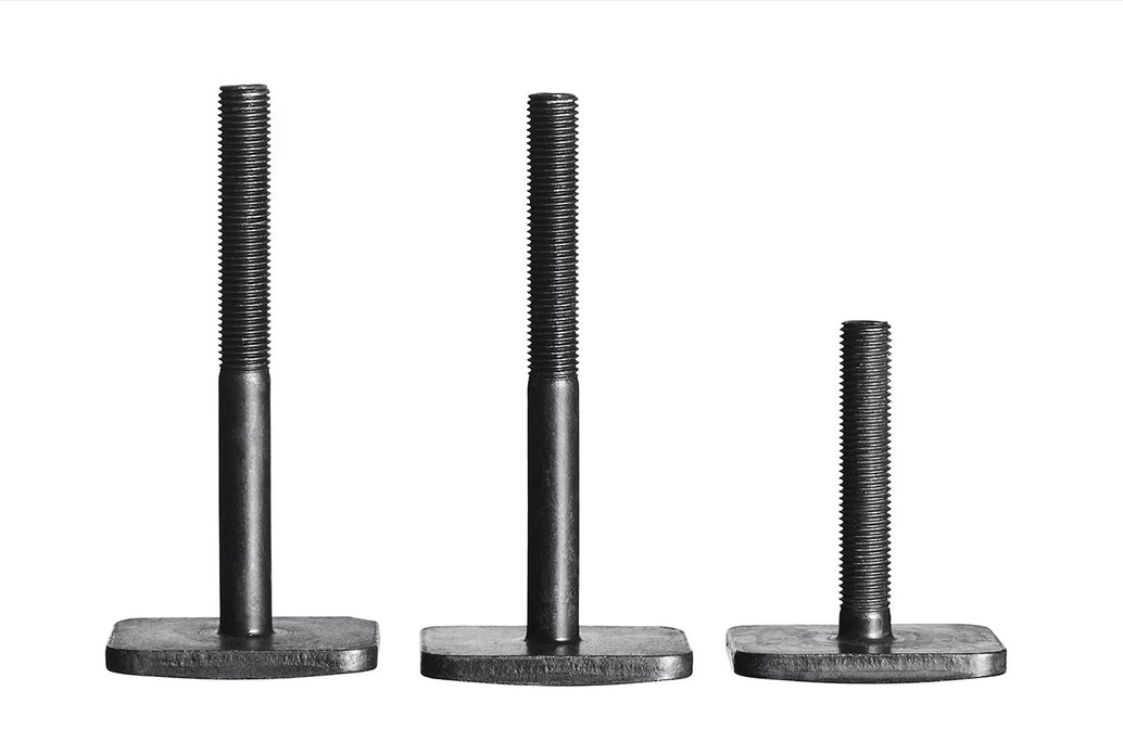 Thule Adapter-Kit für Dachträger ProRide T-Track – für Flush-Railing – 30 × 24 mm – schwarz – 3 Stk.