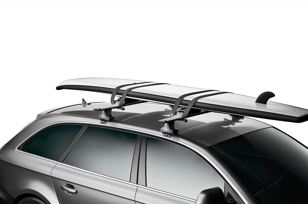 Thule Wassersport-Träger SUP Shuttle – 50 kg Zuladung – für WingBar/SlideBar/SquareBar – schwarz