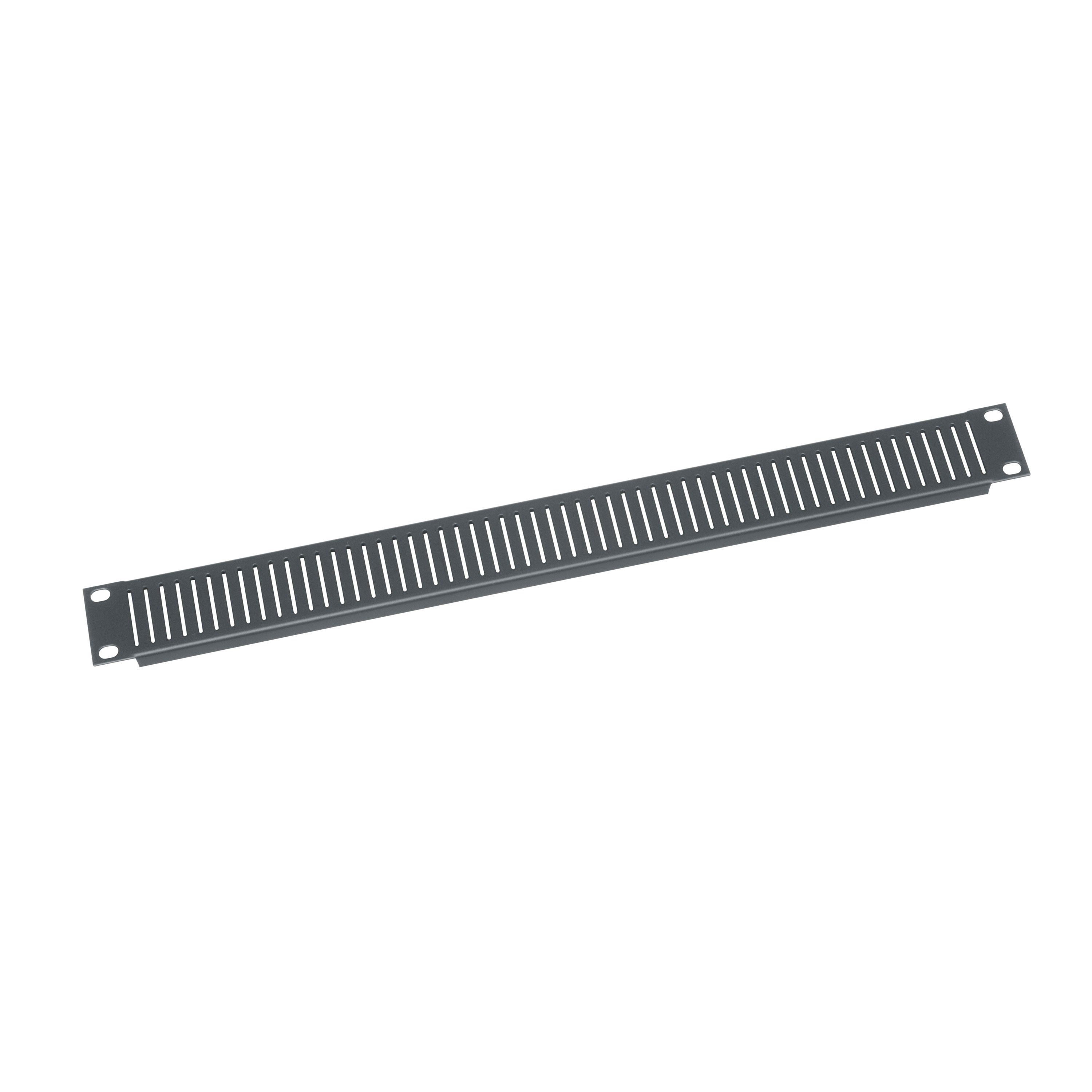 Middle Atlantic EVT1 – Belüftete Blindplatte, 1U für 19"-Rack, Stahl, Schwarz, RoHS