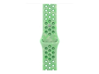 Apple 46 mm – Sportarmband, Green Spark Nike, M/L