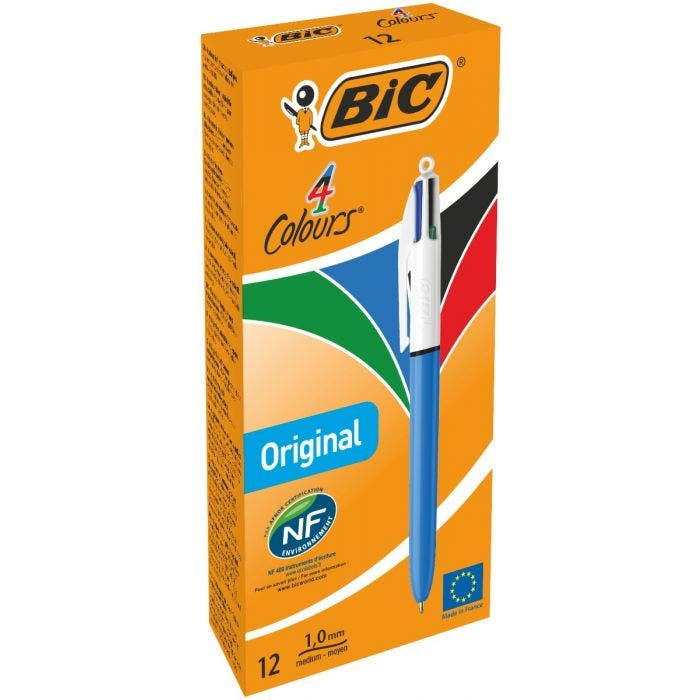 BIC Kugelschreiber – Blau, Kunststoff