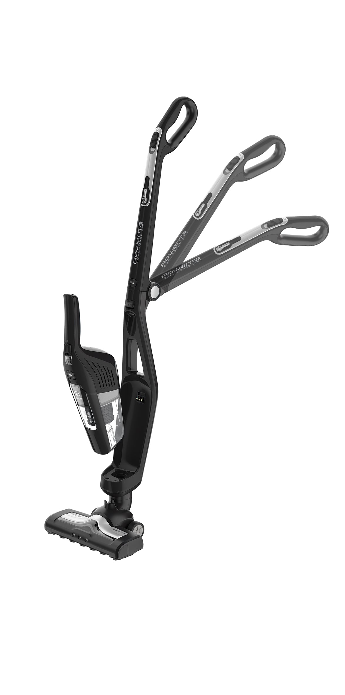 Rowenta RH6735 – 2-in-1 Stabstaubsauger – 18 V, 45 min, 0,6 l