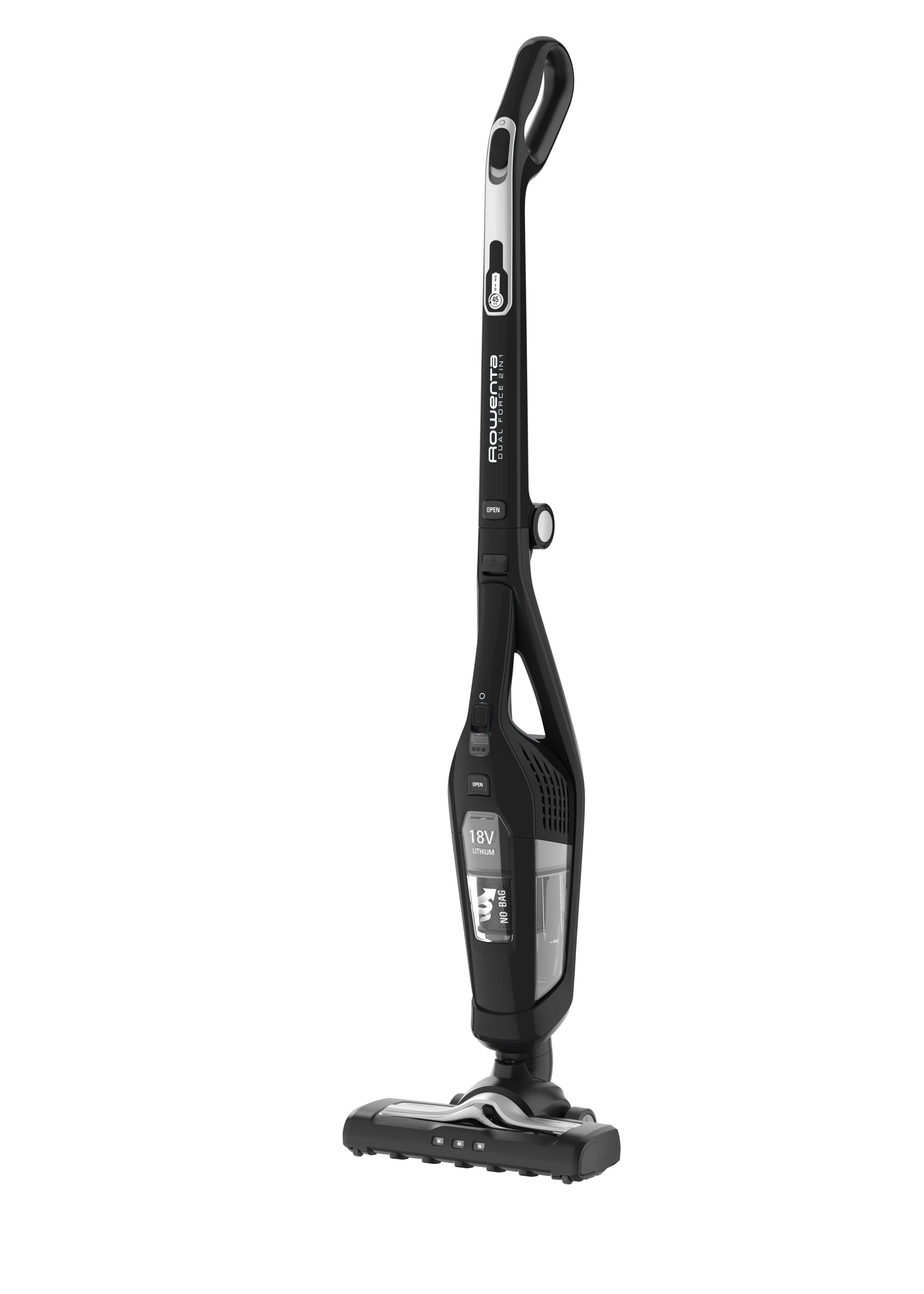 Rowenta RH6735 – 2-in-1 Stabstaubsauger – 18 V, 45 min, 0,6 l