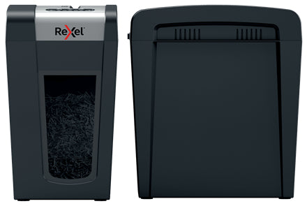Rexel Secure MC6-SL Slimline – Aktenvernichter, DIN P-5, Mikroschnitt 2 × 15 mm, 6 Blatt, 18 l, A4