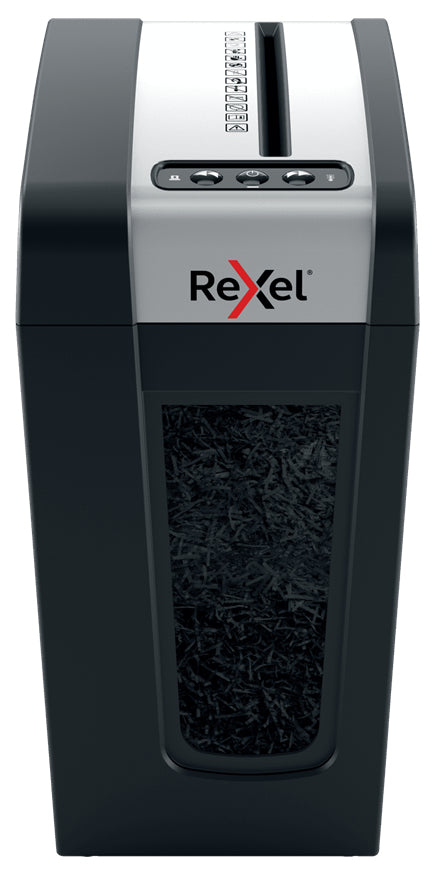 Rexel Secure MC4-SL Slimline – Aktenvernichter, DIN P-5, Mikroschnitt 2 × 15 mm, 4 Blatt, 14 l, A4