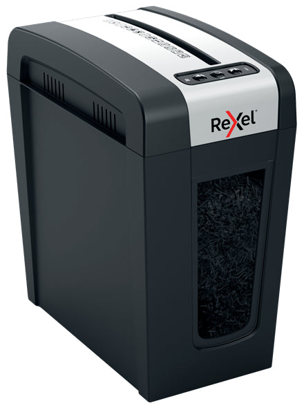 Rexel Secure MC4-SL Slimline – Aktenvernichter, DIN P-5, Mikroschnitt 2 × 15 mm, 4 Blatt, 14 l, A4