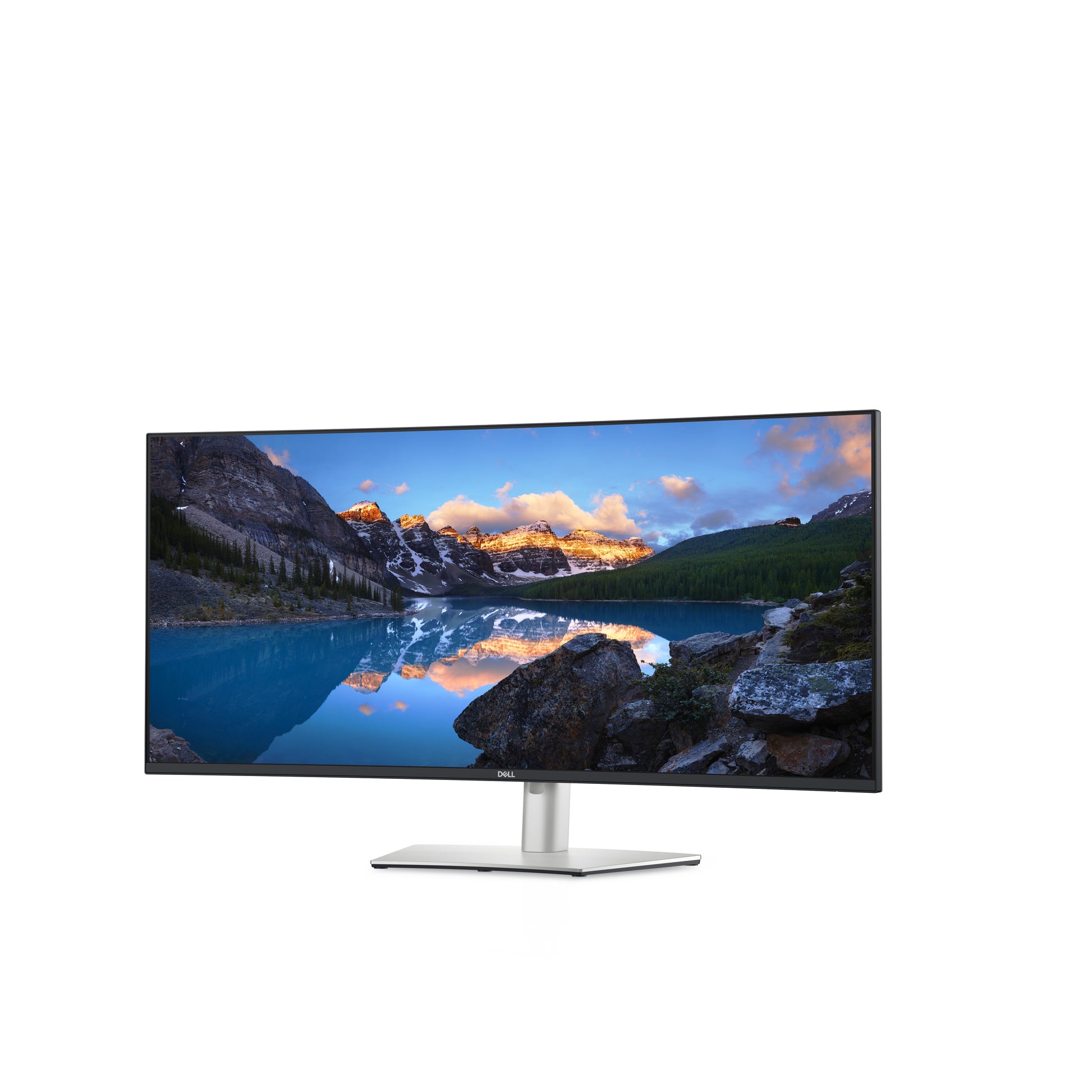 Dell UltraSharp U4021QW – Monitor, 39,7", IPS, 60 Hz, 300 cd/m², Gebogen, USB-C, VESA 100 × 100, Silber