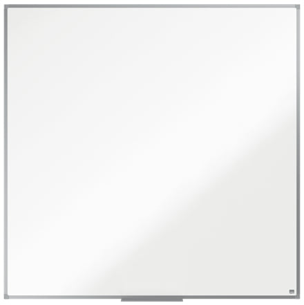 Nobo Whiteboard – 119,6 × 119,6 cm, Melamin, magnetisch, Aluminiumrahmen, Wandmontage