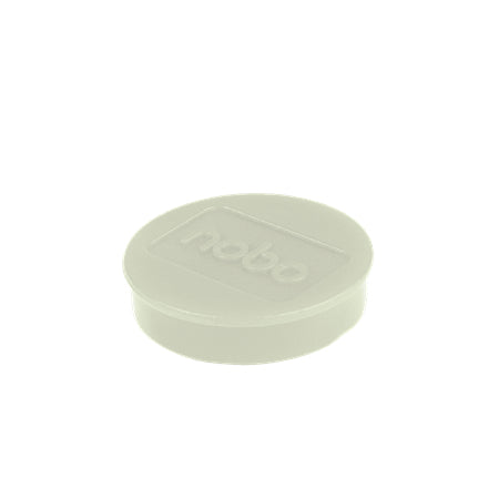 Nobo Tafelmagnete – Ø 38 mm, 10 Stk., weiss