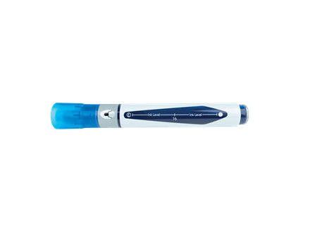 Nobo Whiteboard-Marker – Rundspitze 3 mm, Blau, 10 Stk., Trocken abwischbar, Nachfüllbar – Für Emaille