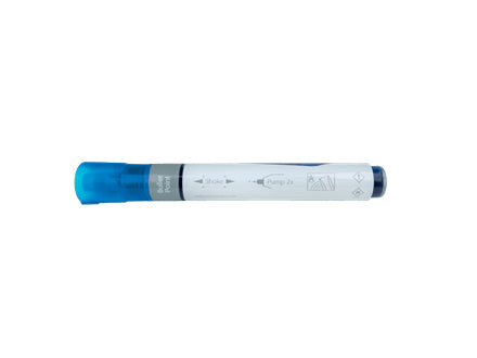 Nobo Whiteboard-Marker – Rundspitze 3 mm, Blau, 10 Stk., Trocken abwischbar, Nachfüllbar – Für Emaille