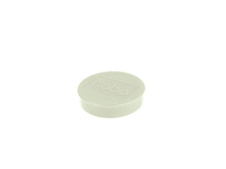 Nobo Tafelmagnete – Ø 38 mm – 10 Stk. – weiss