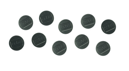 Nobo Tafelmagnete – Ø 32 mm – 10 Stk., schwarz