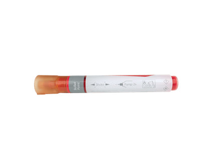 Nobo Board-Marker Flüssigtinte – Rundspitze 3 mm – Rot – 10er-Set – trocken abwischbar