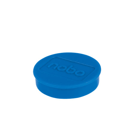 Nobo Tafelmagnete – Ø 38 mm – 10 Stk. – blau