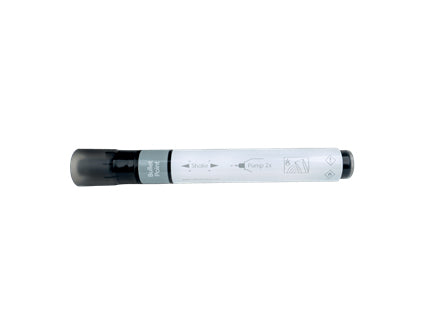 Nobo Whiteboard-Marker – schwarz, 10 Stk., trocken abwischbar, nachfüllbar – für Emaille & Whiteboards