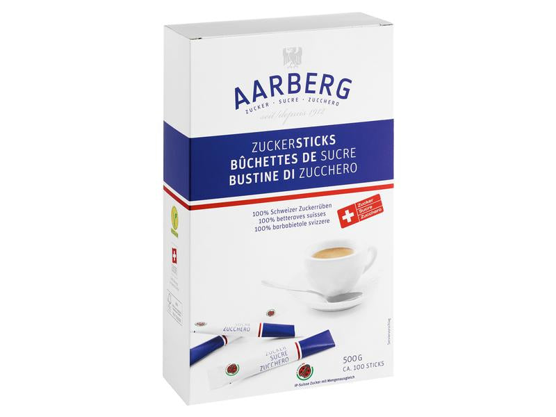 Webstar Aarberg Zuckersticks – 100 Sticks – je 5 g