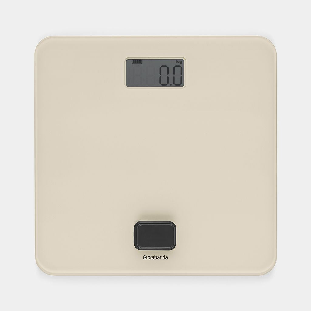 Brabantia Digitale Personenwaage – Glas – 150 kg – Beige