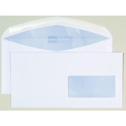 Elco Kuvert C5/6, mit Fenster, weiss, 100 g/m²