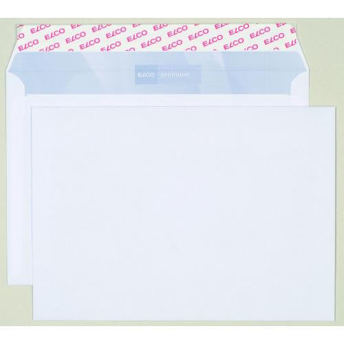 Elco Couvert C5, ohne Fenster, Haftklebung, hochweiss, 100 g/m², mit Innendruck – 500 Stk.