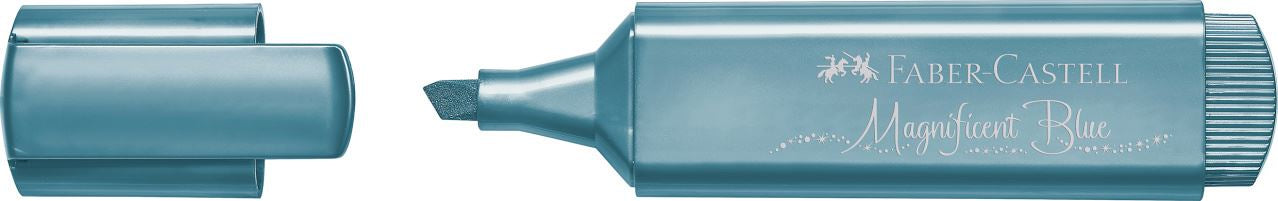 Faber-Castell Textliner 46 Textmarker metallicblau