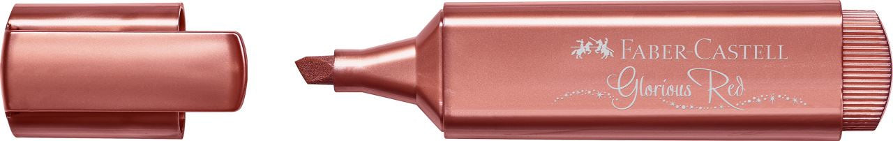 Faber-Castell Textliner 46 Metallic Rot Textmarker