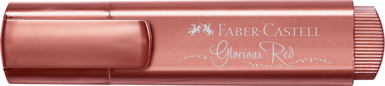 Faber-Castell Textliner 46 Metallic Rot Textmarker