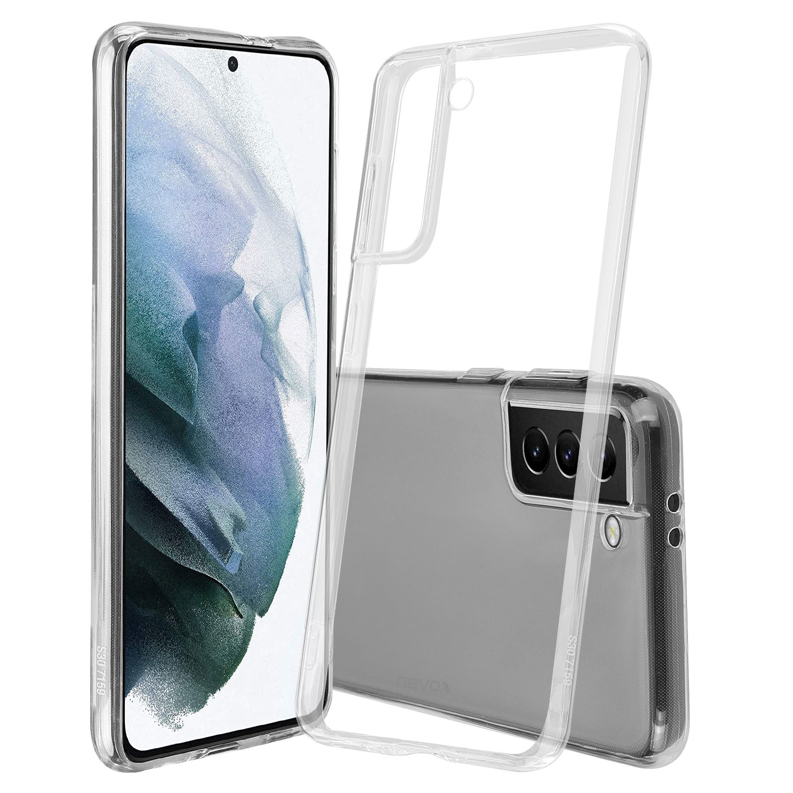 nevox StyleShell Flex – Backcover – für Samsung Galaxy S24 FE, TPU, Transparent