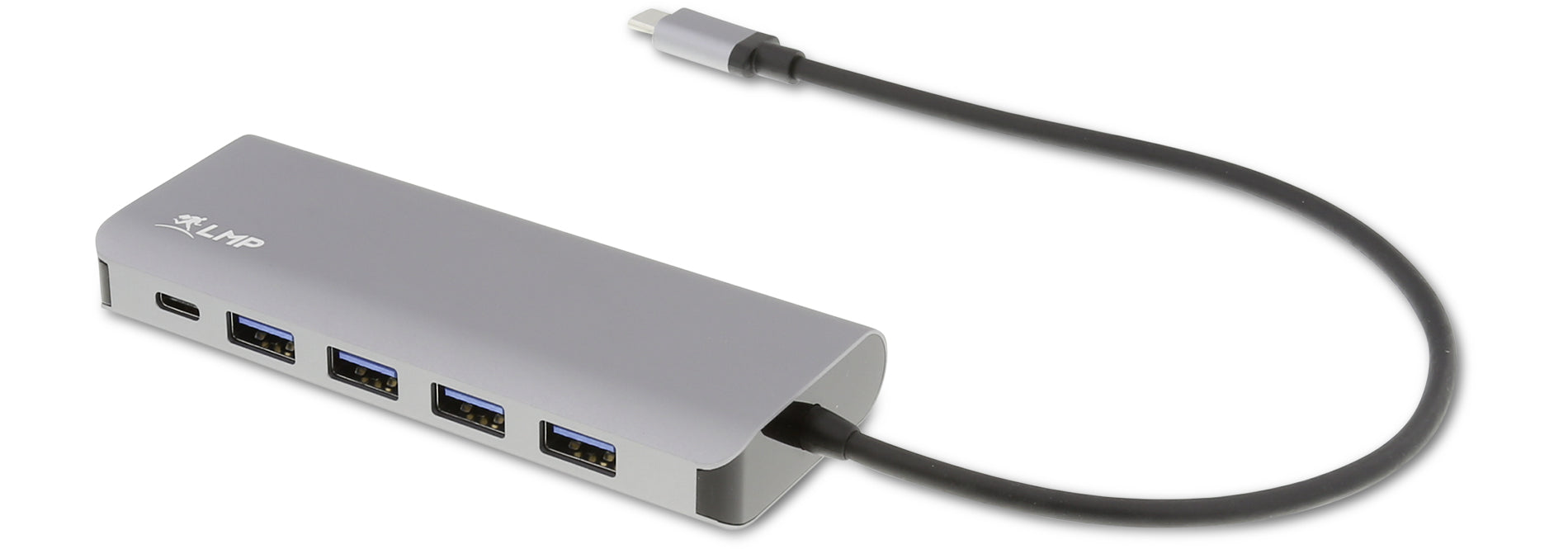LMP 22366 USB-Hub – USB-C, 4× USB-A, für MacBook Pro/Air, iPad Pro